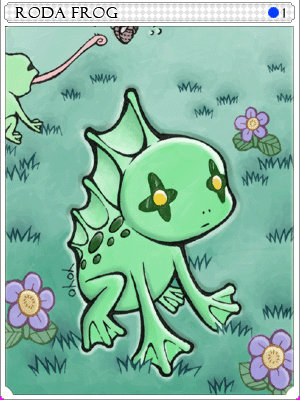 Roda Frog Card