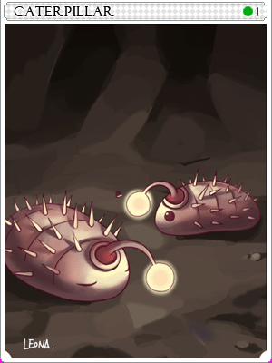 Caterpillar Card