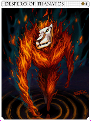 Despero of Thanatos Card